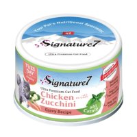 SIGNATURE7 Conserva Umeda pentru Pisici cu Pui si Zucchini, Fara Cereale, 70g - 2