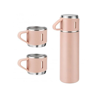 UB Termos 500 ml + 2 cesti otel inoxidabil roz - 1