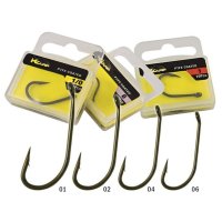 Carlige D-Rig TF Hooks, 10 buc/plic K-Karp (Marime Nr. 1) - 1