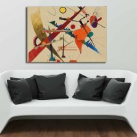 Tablou Rainbow Vista 2 Multicolor 70x100 cm - 1