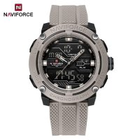 Ceas Barbati Naviforce 7114 Gri – Design Sportiv, Functii Multiple si Rezistenta la Apa 5ATM - 4