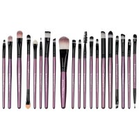 Set 20 pensule de machiaj Mauve Brushes cu husa de depozitare - 2