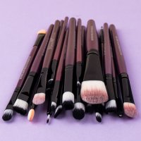 Set 20 pensule de machiaj Mauve Brushes cu husa de depozitare - 3