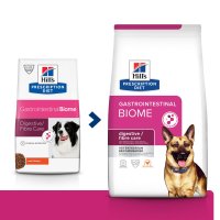 HILL'S Prescription Diet Gastrointestinal Biome, Pui, dietă veterinară câini, hrană uscată, afecțiuni digestive HILL'S Prescription Diet Gastrointestinal Biome, Pui, dietă veterinară câini, hrană uscată, sistem digestiv, 10kg - 2