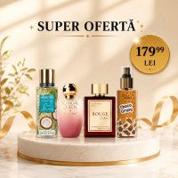 Set Parfumuri Scandal Queen, Rouge Dubai, Choco Crazy si Coco Harmony - 1