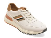Pantofi sport EPICA albi, 59237, din piele naturala - 1