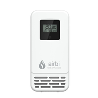 Senzor pentru temperatura si umiditate afisaj LCD alb AirBi BI1010 - 2