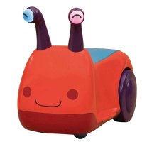 Ride-On fara pedale pentru copii B.Toys melc cu lumini si sunete, scaun ergonomic, loc depozitare jucarii, greutate maxima admisa 23 kg - 1