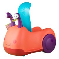 Ride-On fara pedale pentru copii B.Toys melc cu lumini si sunete, scaun ergonomic, loc depozitare jucarii, greutate maxima admisa 23 kg - 2