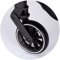 Carucior pentru gemeni Chipolino Twinity Cloud, cadru din aluminiu, suspensii, huse picioare, suport pahar, gentuta - 3