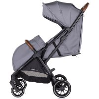 Carucior pentru gemeni Chipolino Twinity Cloud, cadru din aluminiu, suspensii, huse picioare, suport pahar, gentuta - 8