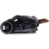 Carucior pentru gemeni Chipolino Twinity Cloud, cadru din aluminiu, suspensii, huse picioare, suport pahar, gentuta - 9