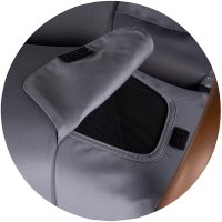 Carucior pentru gemeni Chipolino Twinity Cloud, cadru din aluminiu, suspensii, huse picioare, suport pahar, gentuta - 13