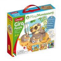 Puzzle Giro Montessori de la Quercetti - 1