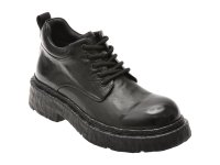 Ghete GRYXX negre, K7101, din piele naturala - 1
