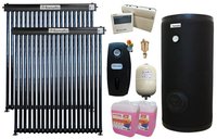 Pachet sistem solar presurizat Fornello 40 Tuburi Heat Pipe, Grup pompare, Boiler cu 2 serpentine Fornello SOL 300 LT 2S, controller, vas expansiune, Aerisitor 1/2, Antigel - 1