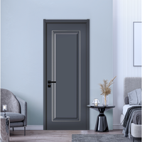 Usa Interioara KM 460 din MDF Reversibila cu Toc Inclus, Gri Antracit, 80 x 200 cm - 1