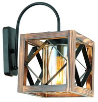 Aplica Zikzak Nuc Negru - 2