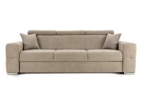 Canapea Extensibilă 3 locuri BELLAGIO, cu tetiere reglabile, 242x95x99 cm - 1