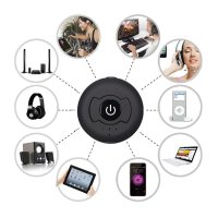Receptor Transmitator Bluetooth Techstar® Mini T2, Bluetooth 5.0, Conectiune Multipoint, AUX 3.5mm, Alimentare - 2