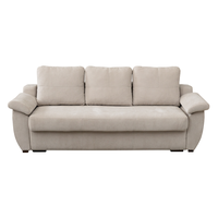 Canapea extensibila HAVANA, 3 locuri, cu arcuri si lada depozitare, bej, 240x100x100 cm - 1