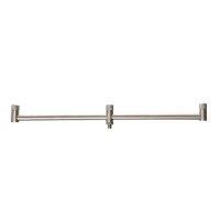 Carp Pro Buzz Bar SS pentru 3 lansete, otel inoxidabil, 40 cm - 1