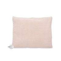 Perna pentru bebelusi Qmini, 30x40 cm, Husa detasabila din muselina, Powder Pink - 1