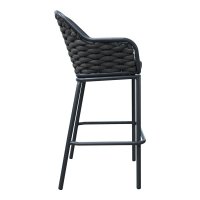 Scaund e bar Zuki, Pako World, Gri, 55x54x109 cm - 3