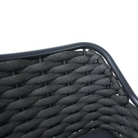Scaund e bar Zuki, Pako World, Gri, 55x54x109 cm - 6