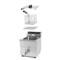 Friteuza Electrica Profesionala cu Inductie Kitchen Line, 8 lt, corp inox, 3500W, Functie Boost Pentru Incalzire Rapida - 5