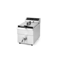Friteuza Electrica Profesionala cu Inductie Kitchen Line, 8 lt, corp inox, 3500W, Functie Boost Pentru Incalzire Rapida - 4