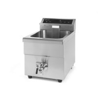Friteuza Electrica Profesionala cu Inductie Kitchen Line, 8 lt, corp inox, 3500W, Functie Boost Pentru Incalzire Rapida - 3