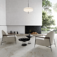 Gresie portelanata antiderapanta Patria Sand 60 x 120 cm mata cu aspect ciment pentru interior si exterior - 3
