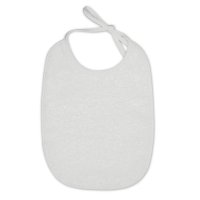 Set 10 bavete cu dubla fata, material tip prosop, White - 1