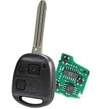 Cheie Auto Programabila 433MHz, cu 2 Butoane, Cip ID67, Compatibila Toyota Yaris, Rav4, Avensis, Corolla, Celica, Prado - 5
