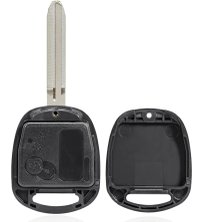 Cheie Auto Programabila 433MHz, cu 2 Butoane, Cip ID67, Compatibila Toyota Yaris, Rav4, Avensis, Corolla, Celica, Prado - 2