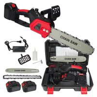Drujbă Electrică Compactă Craft-TEC MX1016 cu 2 Acumulatori de 48V și Lamă de 12 inch - 1