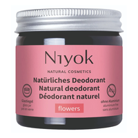 Deodorant crema cu arome florale, 40 ml, Niyok - 1