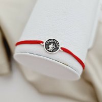 Bratara din Argint 925 pentru Sagetator - Snur Rosu - 1