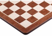 Tabla de sah din lemn padauk, 55mm - 1