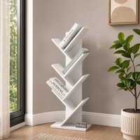 Biblioteca decorativa tip copac 122 x 44 x 24 cm, PAL melaminat 18 mm - 1