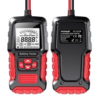 Tester Inteligent de Baterii Foxsur FBT-300, 12V/24V, pentru Auto si Motociclete, cu Ecran LCD 2.7", Compatibil - 5