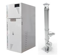 Centrala termica pe peleti Fornello Rossi Camino Compact 25 kW - Pachet complet - 1