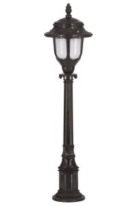 Lampadar de exterior 68180 Negru 95x25 cm - 1