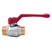 Robinet cu bila cu maneta ITAP Italia, model FE-FE, 3/4 inch, filet exterior - 1