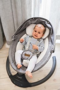 Balansoar electric MoMi Lami Dark Grey - 5