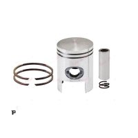 Piston pentru scuter 2T 50cc - Piaggio Gilera, 40.5mm - 1