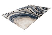 Covor Bologna albastru 160x230 cm, design scandinav cu dungi - 2