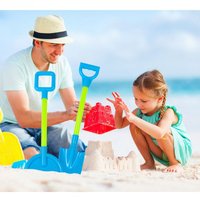 Set 2 ustensile de joaca pentru nisip Lopata si Grebla Blue - 14