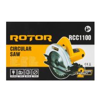 Fierastrau Circular ROTOR RCC1100 - 1100 W, 185 mm - 5